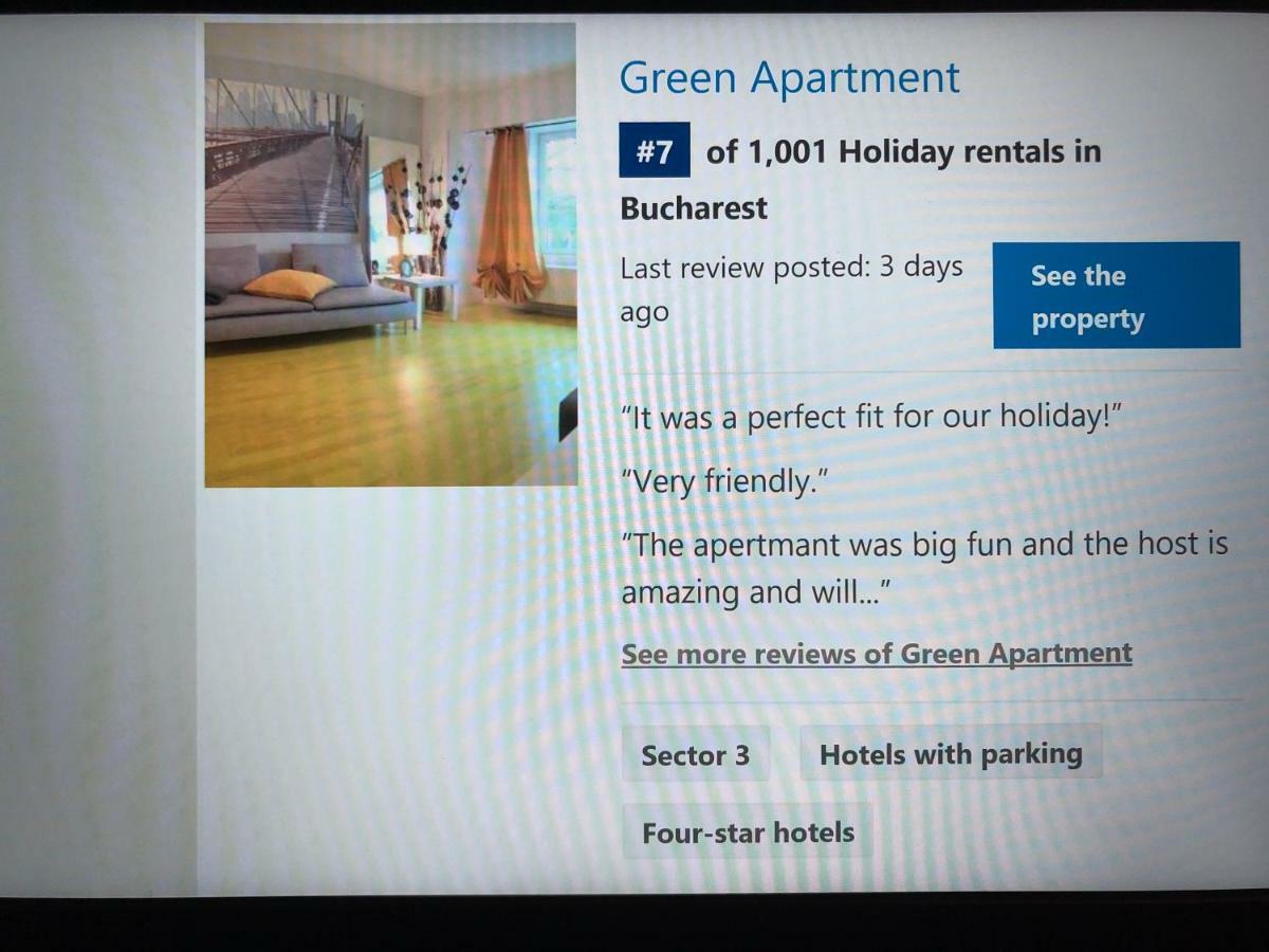 Green Apartment 63 Bucharest Luaran gambar